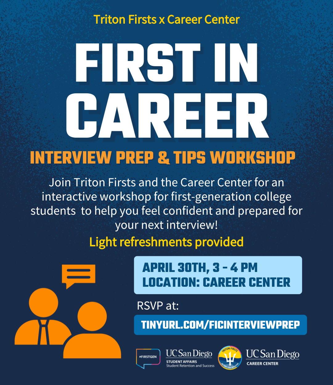 First in Career Workshops, event from Triton First